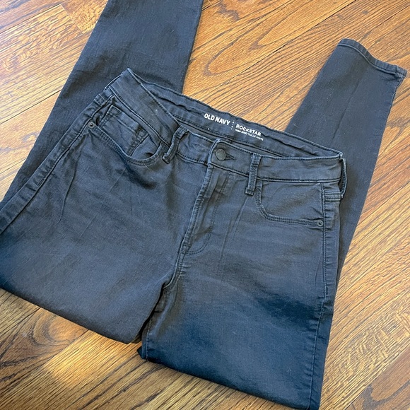 Old Navy-High Rise Rockstar Skinny Jeans - Picture 2 of 4